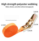 Correia de catraca de carga frontal para carro e caminhão resistente