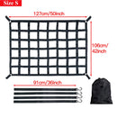 Rede de carga resistente para rack de teto