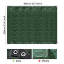 Grande capa de folha de lona impermeável