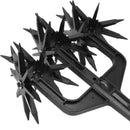 Capina escavação ferramenta de torneamento de grama 2 em 1 jardim rotativo leme gramado ripper aerador de terra ferramenta de jardinagem aerador de solo solto