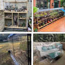 Pano impermeável transparente engrossado